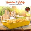 Nutrichef Ceramic Bakeware Yellow NCCREX62